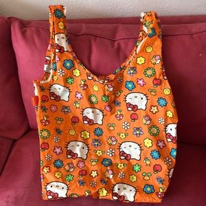 GIANT Baggu x Hello Kitty reusable grocery tote bag ❤️🧡